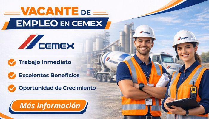Vacante de Empleo en Cemex